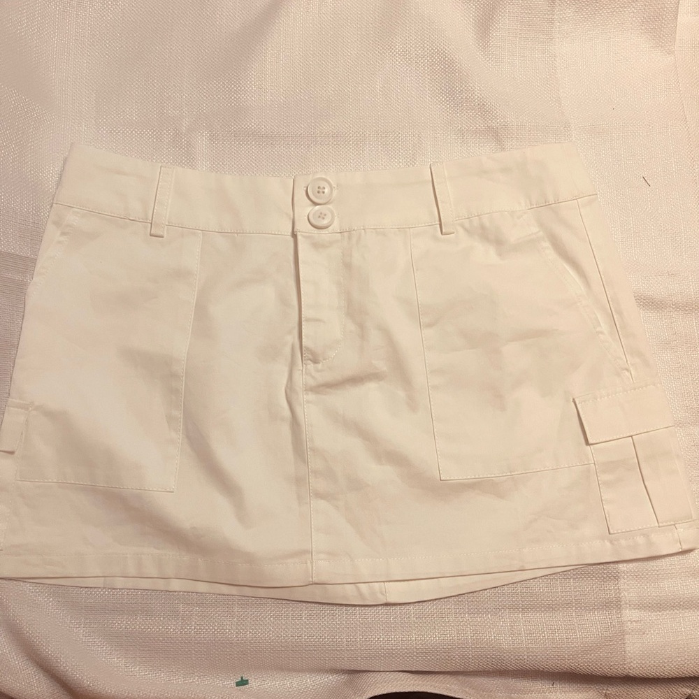 Princess Polly White Mini Skirt